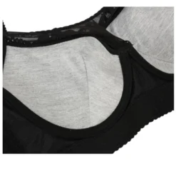 Allegra K Women Lace Front Full Coverage Push Up Non-Padded Underwire Cami Bra Lingerie -Allegra K GUEST 00d39817 f111 4a48 aef4 08f13f013303