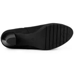 Allegra K Women's Round Toe Block Heels Chelsea Ankle Boots -Allegra K GUEST 01058f19 cbf6 4004 a6c2 0ef380b049c9