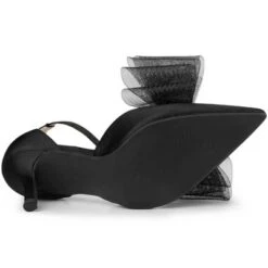 Allegra K Women's Bow Tie Ankle Strap Stiletto High Heels Pumps -Allegra K GUEST 0301ebb1 d7ca 49d5 ae5e 1bcebacba0b9