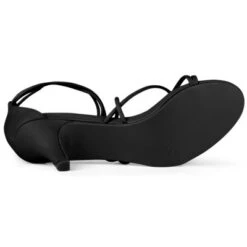 Allegra K Women's Strappy Kitten Heel Lace Up Sandals -Allegra K GUEST 0304f6fa 1e17 4ab4 ba71 82df46c4c720