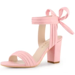 Allegra K Women's Open Toe Ankle Tie Back Chunky Heel Sandals 33 Allegra K Women's Open Toe Ankle Tie Back Chunky Heel Sandals -Allegra K GUEST 04dd5a96 2f4e 4244 a10c 512e62018667