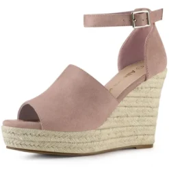 Women's Espadrilles Platform Heels Wedges Sandals -Allegra K GUEST 052ffdfb 0f64 46bc 8966 8b4e03ccf370