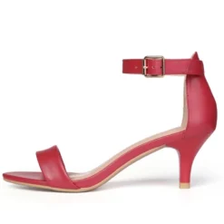 Allegra K Women's Ankle Strap Kitten Sandals -Allegra K GUEST 0550b755 cbd5 4120 8aeb 0576c0d9fa20