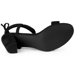 Allegra K Women's Lace Up Chunky Heels Sandals -Allegra K GUEST 0575dbdc 5334 4324 bcc8 30c0cc80f425