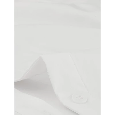 Allegra K Women's Office Button Down One-Piece Short Sleeve Bodysuit Work Shirt 4 Allegra K Women's Office Button Down One-Piece Short Sleeve Bodysuit Work Shirt - Image 4