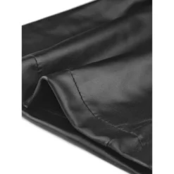 Allegra K Women's PU Leather Lace Up High Waist Cut Out Gothic Punk Drawstring Trousers Pants -Allegra K GUEST 081fa613 ebf5 4089 bc9a e2d0d9c45d08