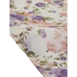 Allegra K Women's Chiffon Short Sleeve Ruffled Trim Floral Blouse Top -Allegra K GUEST 0a2add19 a519 408d ad07 4f7843b7b3a3