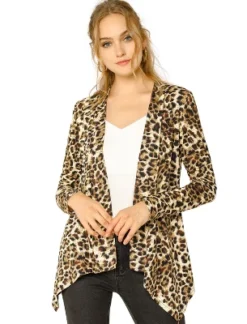 Allegra K Women's Halloween Long Sleeves Open Front Asymmetric Hem Lightweight Cardigan -Allegra K GUEST 0a3acc67 bce5 4bf5 b666 cc0d8432797f