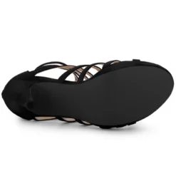 Allegra K Women's Stiletto Platform Heels Strappy Gladiator Heel Sandals -Allegra K GUEST 0b4a7fd5 8997 479c 8a58 0050652673a4