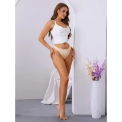 Allegra K Women's Satin G-Strings Light And Breathable Thongs -Allegra K GUEST 0bd9b029 66ce 4274 9acc df56984e64df