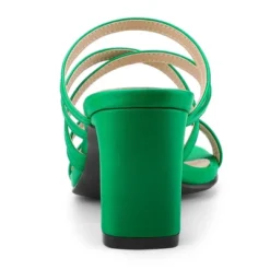 Allegra K Women's Strappy Block Heels Slide Heel Sandals -Allegra K GUEST 0ccb616b 78db 4067 9f55 605dbb3083d1