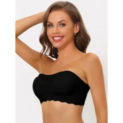 Allegra K Women's Wirefree Smooth Solid Non-Slip Strapless Bandeau Bra -Allegra K GUEST 0d11ed3b 44c0 4165 a859 cea8e9423386