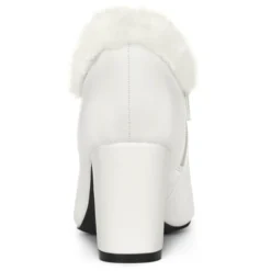 Allegra K Women's Lace Up Pointed Toe Block Heel Ankle Booties -Allegra K GUEST 0e0875ca ff6f 4ba5 b427 55dc551a9db1