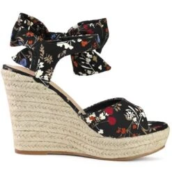 Allegra K Women's Platform Floral Printed Slingback Espadrille Wedge Sandals -Allegra K GUEST 0fa0a2db aaa9 4bb3 b465 18415d560e1d
