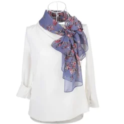 Allegra K Long Chiffon Floral Scarves Lightweight Beach Sunscreen Swimwear Wrap Shawls For Women -Allegra K GUEST 13e19504 36f6 4855 957d b7ab9fb9bffa