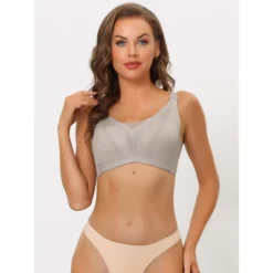 Allegra K Women's Adjustable Straps Full Coverage Mesh Underwire Minimizer Bra -Allegra K GUEST 15e37f85 eb5c 42fd abea 3646e2f9fc7e