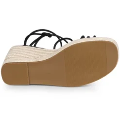 Allegra K Women's Platform Lace Up Wedges Heels Espadrille Wedge Sandals -Allegra K GUEST 19bf34f2 5d40 4591 9052 67ac629b21fb