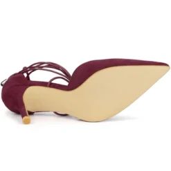 Allegra K Women's Pointed Toe Dress Pumps Lace Up Stiletto Heels Sandals -Allegra K GUEST 1a00fb13 a323 4334 bf00 1d66e2340029