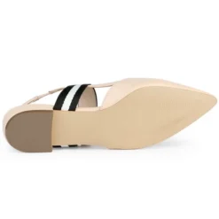 Allegra K Women's Pointed Toe Slingback Flat Pumps -Allegra K GUEST 1af1aadd 02d8 4fb4 88ac 29bbce1ee731