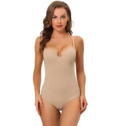 Allegra K Women's Adjustable Shoulder Strap Tummy Control Shaping Full Leotard 11 Allegra K Women's Adjustable Shoulder Strap Tummy Control Shaping Full Leotard -Allegra K GUEST 1b8f300e 2f37 4d27 ae46 ca39562c0716