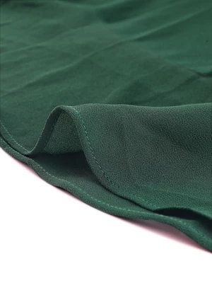 Allegra K Women's Ruffled Hem Cap Sleeve High Waist A-Line Layered Work Office Midi Dress 5 Allegra K Women's Ruffled Hem Cap Sleeve High Waist A-Line Layered Work Office Midi Dress - Image 5