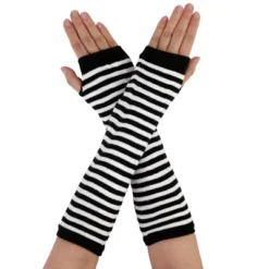 Allegra K Women's Decor Stripe Pattern Elastic Fingerless Arm Warmer Gloves 1 Pair 11 Allegra K Women's Decor Stripe Pattern Elastic Fingerless Arm Warmer Gloves 1 Pair -Allegra K GUEST 1cfef41b b614 4700 b777 05783da4d4ef