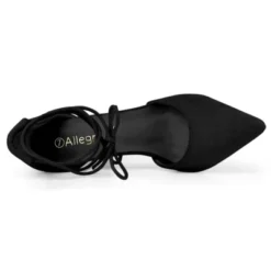 Allegra K Women's Pointed Toe Chunky Heels Lace Up Sandals Pumps 15 Allegra K Women's Pointed Toe Chunky Heels Lace Up Sandals Pumps -Allegra K GUEST 1de47c7e 0816 49c4 8dc7 aac3a6c0e0cc