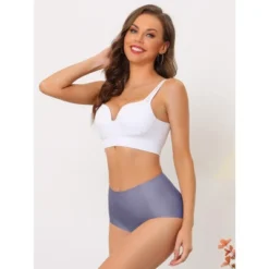 Allegra K Women's Tummy Control Unlined High-Waisted Breathable Hipster Underwear -Allegra K GUEST 1f732ebb 87d9 464c 91bb 65c28b8c0772