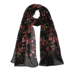 Allegra K Long Chiffon Floral Scarves Lightweight Beach Sunscreen Swimwear Wrap Shawls For Women -Allegra K GUEST 20fe6665 ad6d 468b 84a7 07eeaec43ff4
