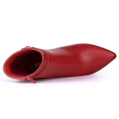 Allegra K Women's Pointed Toe Buckle Decor Heel Ankle Booties -Allegra K GUEST 21a28d62 b129 4d17 a34e 3581fa76a30a