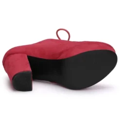 Allegra K Women's Platform Chunky Heel Lace Up Booties -Allegra K GUEST 223d32ec 70d7 464f b38b 924b4532a275