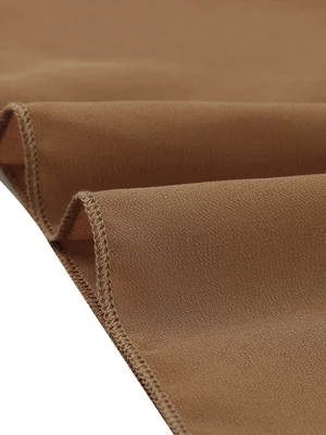 Allegra K Women's Elastic Waist Chiffon Handkerchief Hem Midi Skirt 4 Allegra K Women's Elastic Waist Chiffon Handkerchief Hem Midi Skirt - Image 4