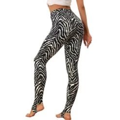 Allegra K Women's Printed High Waist Elastic Waistband Yoga Stirrup Pants -Allegra K GUEST 236bdd07 62f1 44fa b12c 1f3cd2440e37