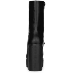 Allegra K Women's Platform Lace Up Chunky Heels Combat Boots -Allegra K GUEST 237b255b 641f 4fb8 98b7 0b1356db34c8