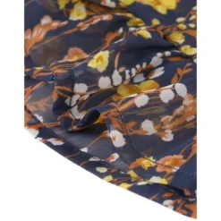 Allegra K Women's Floral A-line Smocked Waist Tiered Ruffled Chiffon Mini Dress -Allegra K GUEST 23eba906 ec38 4a5f a2f5 251aa6a38aaf