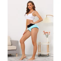 Allegra K Women's High Waist Tummy Control Color-Block Available In Plus Size Brief -Allegra K GUEST 250a0ac4 5a5b 4984 8ac8 0972f7bf06b0