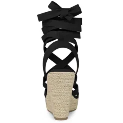 Allegra K Women's Espadrilles Platform Heels Lace Up Wedge Sandals 11 Allegra K Women's Espadrilles Platform Heels Lace Up Wedge Sandals -Allegra K GUEST 26f57990 8c15 409e 9869 2d0d958d4153