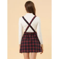 Allegra K Women's Checks Adjustable Strap Pinafore Overall Suspender Skirt 10 Allegra K Women's Checks Adjustable Strap Pinafore Overall Suspender Skirt -Allegra K GUEST 280cd6ae e3f7 42e0 9da2 f02945ee9741