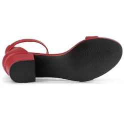 Allegra K Women's Block Low Heels Ankle Strap Sandals -Allegra K GUEST 28108b2e 17e6 4b4d b072 84191a886b57