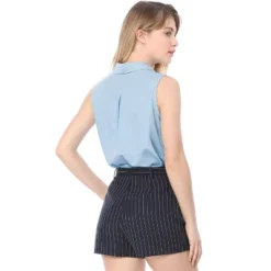 Allegra K Women's Single Breasted Casual Office Sleeveless Shirt 17 Allegra K Women's Single Breasted Casual Office Sleeveless Shirt -Allegra K GUEST 299b8709 3d6c 441c adbf a3b9661b3419