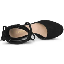 Allegra K Women's Platform Block Heel Lace Up Pumps Sandals -Allegra K GUEST 2ce2ec0e 59ba 4741 94b3 1d0fb0250cf9