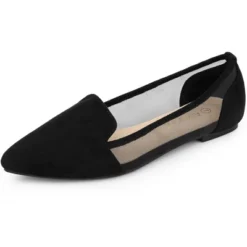 Allegra K Women's Pointed Toe Mesh Slip On Ballet Flats -Allegra K GUEST 2d34694a f1eb 4ac6 8ee6 c9e59423ac4c