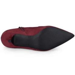 Allegra K Women's Pointed Toe Kitten Heel Cut-out Ankle Boots -Allegra K GUEST 2e42d974 6cce 4536 abd9 192de9e15251