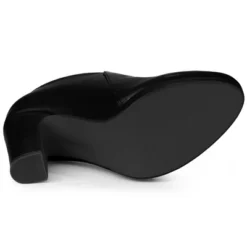 Allegra K Women's Platform Round Toe Chunky Heels Ankle Booties -Allegra K GUEST 2f936b77 dd78 4323 b395 d50437539c9e