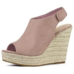 Allegra K Women's Espadrille Platform Heeled Wedges Sandals -Allegra K GUEST 2fa72d5e 38fa 4ba8 8256 bc479fe6af7a
