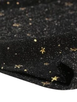 Allegra K Women's Metallic Star Mesh Mock Neck Sleeveless See Through Party Crop Top -Allegra K GUEST 32417eda f23f 4ca6 b953 97a1d01f7e2f