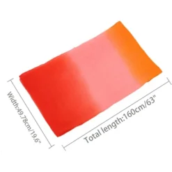 Allegra K Women Long Chiffon Light Silky Gradient Color Shawl Wrap Scarf -Allegra K GUEST 351b6406 2ab5 4d49 b109 4d89b9dd748a