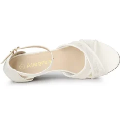 Allegra K Women's Floral Lace Mesh Wedges Sandals -Allegra K GUEST 362f9101 8d7c 47fc 85bd 50318833c7e9