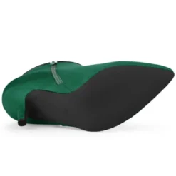 Allegra K Women's Bow Pointed Toe Stiletto Heel Ankle Boots -Allegra K GUEST 371a06d3 69bd 4665 8c86 08d77bf7fcc4