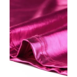 Allegra K Women's Shimmering Shiny Party Holographic Crop Metallic Halter Top -Allegra K GUEST 3787ac1c c85b 46f6 a503 6691e1938232